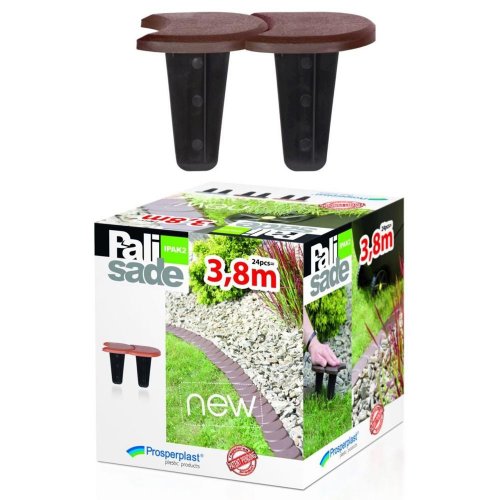 Ipak2 palisáda hnedá 3,834mxh11,5/1,2cm