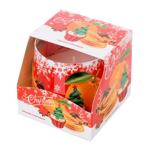 Voň.v skle christ.pom.+škorica 100gr/sas8044/