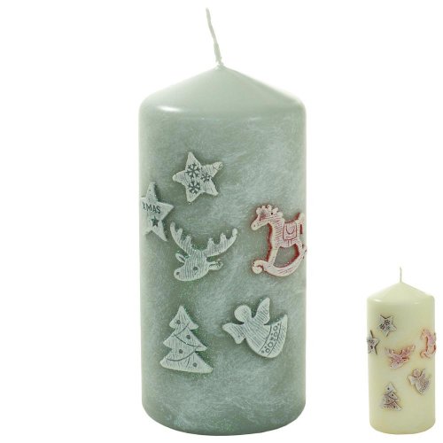 Happy xmas val.70x150 ecru,sivý