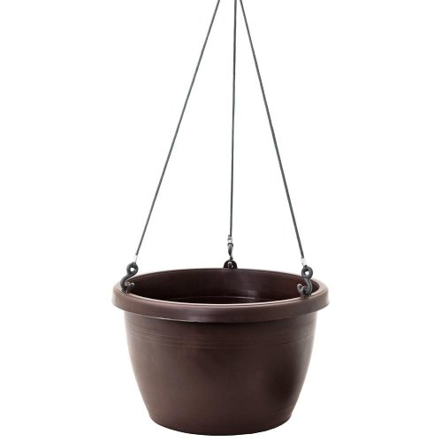 Kvetináč marina+záves hnedý 30x18,5(60)cm/1,75l