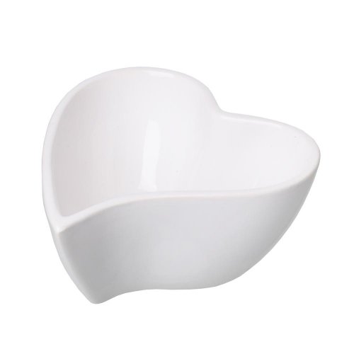 Obal srdce bianco piccolo v6cmx12x12cm/cr-02 - Vianočné dekorácie a ozdoby