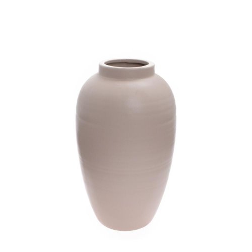 Váza na suché aranžovanie v27cm khaki