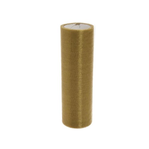Organza rolka 16cmx6m farba 21 zlatá