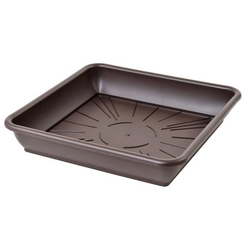 Miska pod kvetináč quattro hnedá 40cm