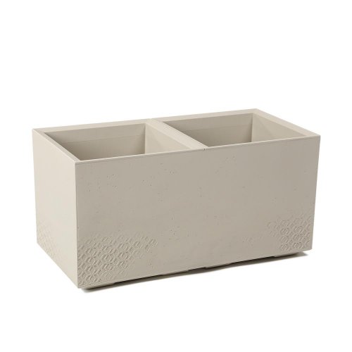 Super cena 936 obal karo beton rec béžovy 80x40xv40cm/72l - Vianočné dekorácie