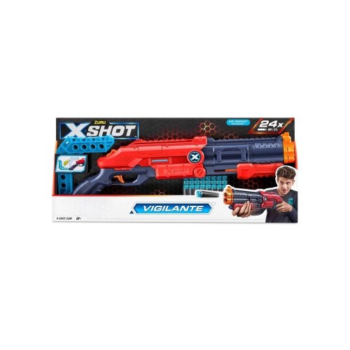 Zuru x-shot excel vigilante launcher 24 šípok