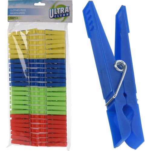 Štipce na prádlo pp 100pcs 78x14x1