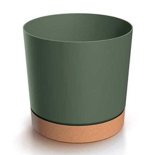 Dpod130 kvetináč tubo pm zelený 12,8xv12,8cm