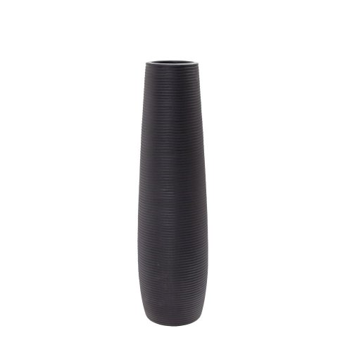 Váza na suché aranžovanie v58cm čierna
