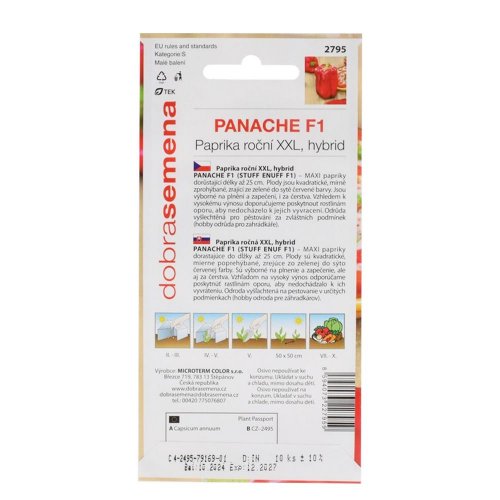 Paprika ročná panache 10s