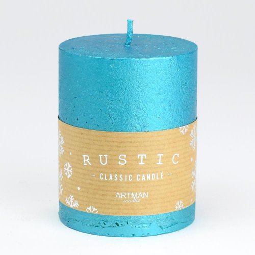 Rustic metalic val.7x9 tyrkys