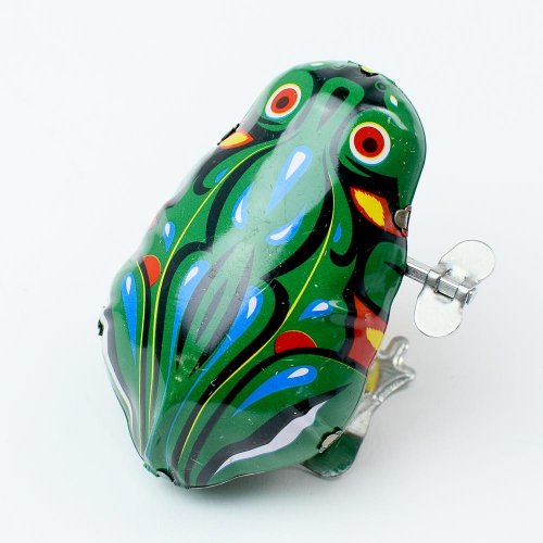 Žaba naťahovacie kov/ks 7cm