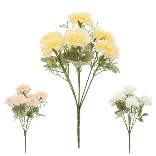 Kytica karafiát, mix/3f 28cm