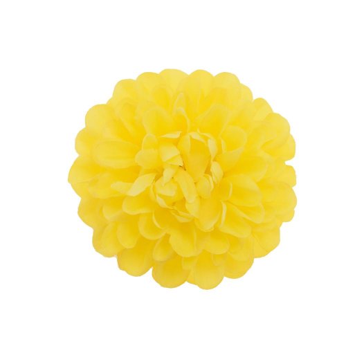 Hlava dália žltá 9cm