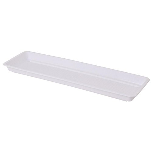 Miska pod hrantík garden 80cm biela