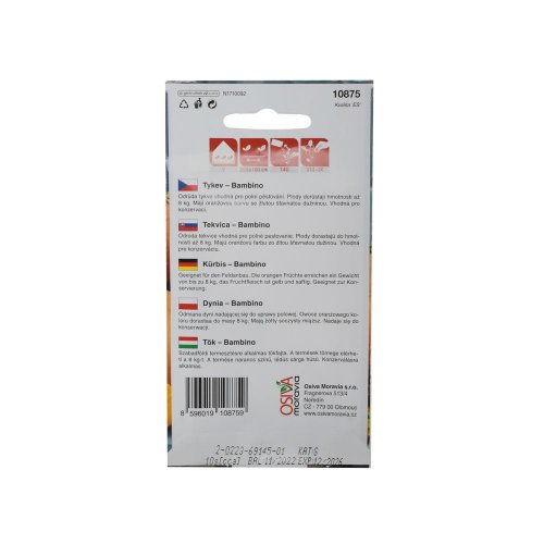 Tekvica bambino 6g