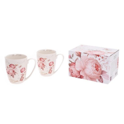 Šálky s/2 360ml klasik secesia