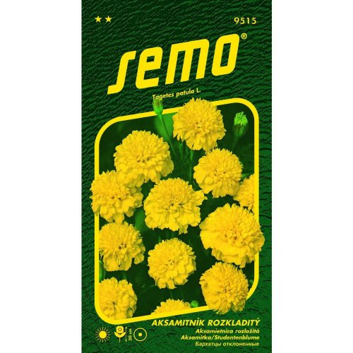 Aksamietnica rozl petit žltá 1g