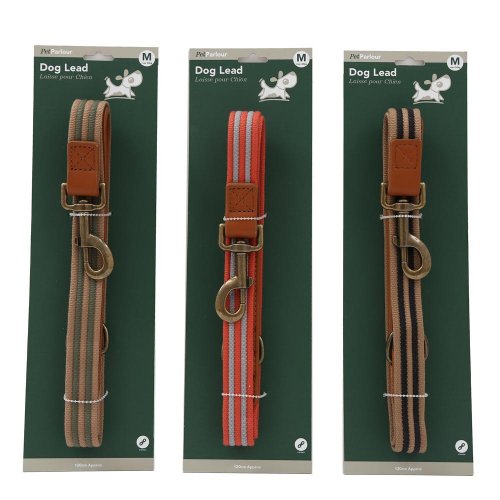 Obojok pre psov luxusný pásikový 120cm pe1457