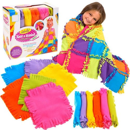Patchworková kreatívna deka diy polárna