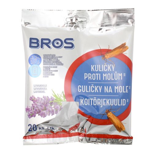 Mole - guličky na mole 20ks bros b203