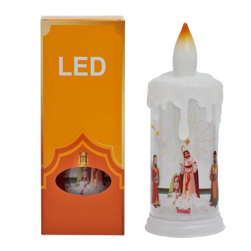 Svet. led svätá rodina mix 9*22,5cm - Umelé kvety