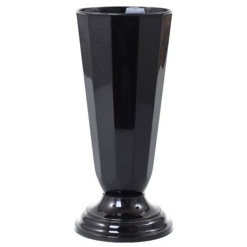 226 váza švéd.23 čierna /23xv50cm/