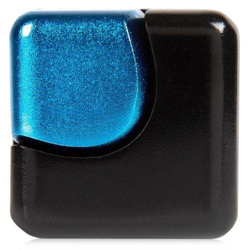 Kocka spinner cube  - čierna a modrá