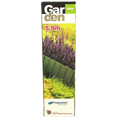 Ikrr hnedý garden fence obrubník zatĺkací 5,9mxh16cm