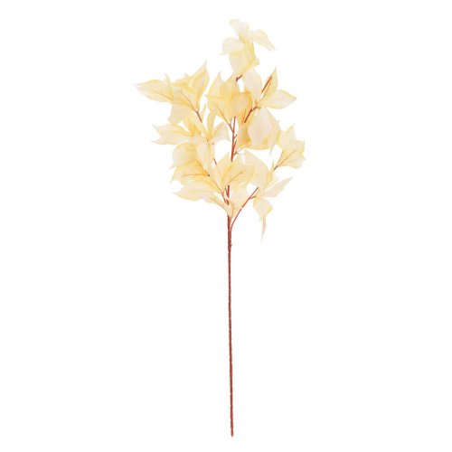 Konár listy krémové 84cm - Umelé kvety
