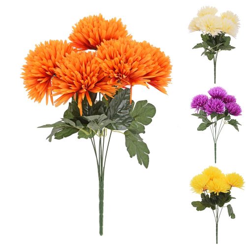 Kytica chryzantéma, mix/4f 40cm