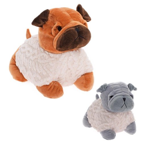 Zarážka dverí psík plyš 22cm