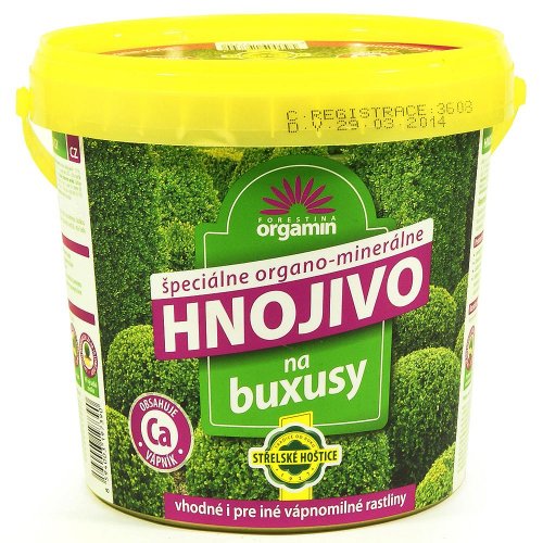 Pevná cena hnojivo na buxusy -1,4kg kyblík 300/p.