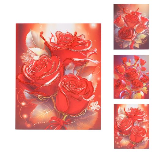 Darčeková taška s 18x23cm ruže