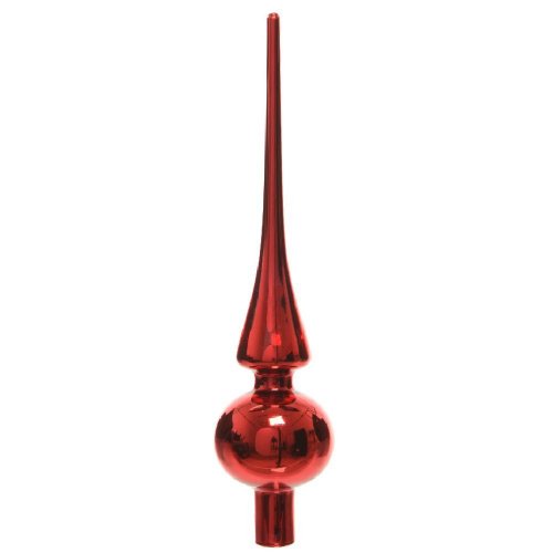 Špic sklo červený v26/pr.6cm