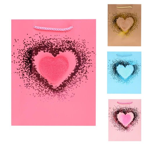 Darčeková taška s 23*18*10cm srdce