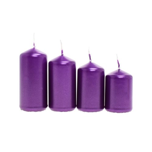 Adventná postupná 40/4 met.fialová 292gr