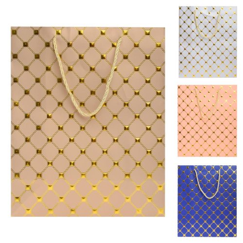 Darčeková taška m 32*26*12cm mix f