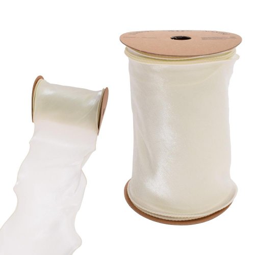 Stuha 15cmx10m krém 5122g 02