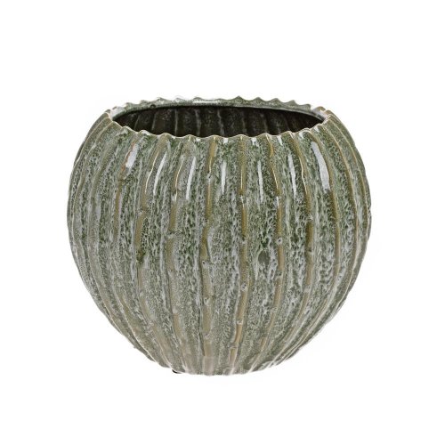Obal sľuda jovi kvetináč zelený 20xh26cm - Vianočné dekorácie