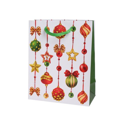 Taška vianočná výška 25 × 20+10 cm adorned ornaments