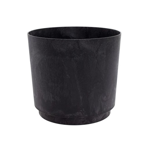 136 obal aura rec.beton čierny 28cm