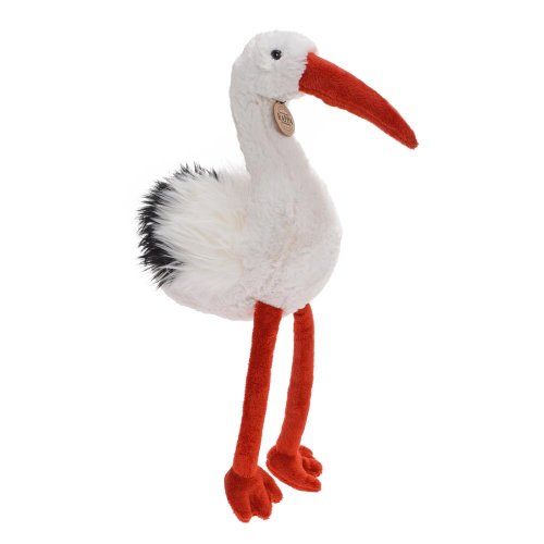 Plyšový bocian 39 cm eco-friendly