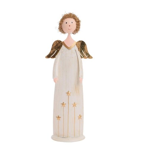 Anjel bie/zla plech 30*11*6cm
