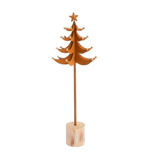 Stromček medený plech 47*18*6,8cm