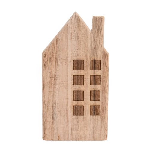 Domček nat/hne drevo 20*10,5*3,5cm