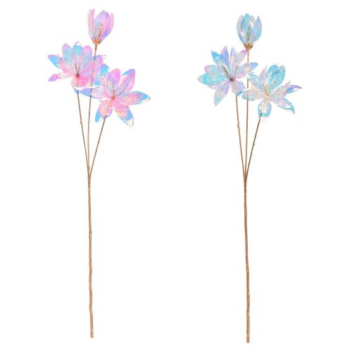Ks lekno metalové mix/2f 65cm - Vianočné dekorácie