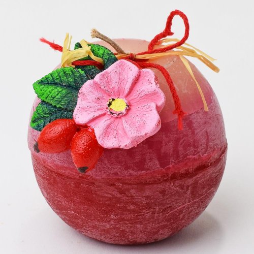 Ovocné s prív.guľa 80 divá ruža