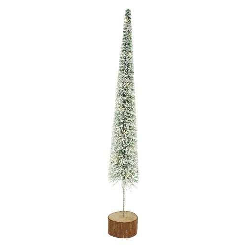 Stromček stojaci zelený zasnežený led 8,5*70cm - Vianočné dekorácie