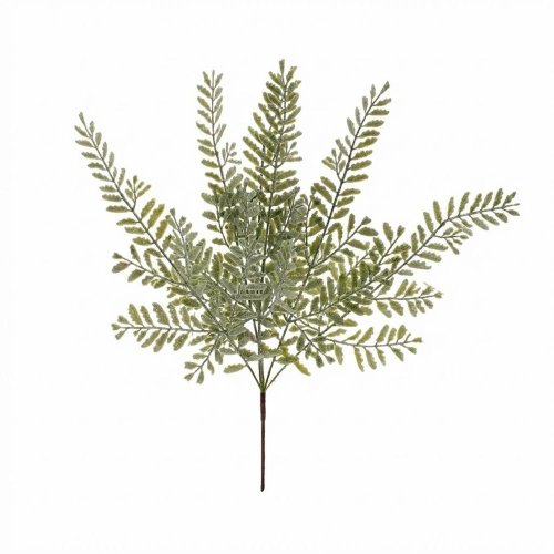 Zápich lístky zel/bie 30cm - Umelé kvety